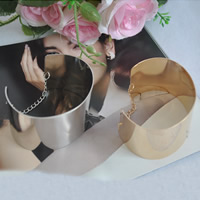 Zinc Alloy Cuff Bangle Donut plated nickel lead & cadmium free 40mm Inner Approx 60mm Length Approx 7.5 Inch Sold By PC
