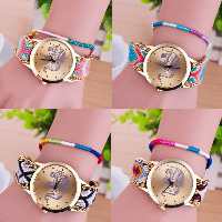 Zinc Alloy with Wool & Glass gold color plated woven pattern 38mm Length Approx 9.8 Inch Sold By PC