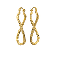 Gets® Jewelry Earring, Brass, 18K gold plated, nickel, lead & cadmium free, 15x41mm, Sold By Pair