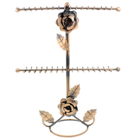 Multi Purpose Display Iron Flower antique copper color plated nickel lead & cadmium free Sold By PC