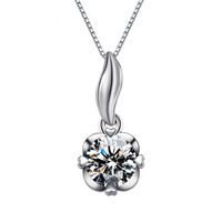 Rhinestone Brass Pendants real silver plated with rhinestone nickel lead & cadmium free Approx 1-2mm Sold By PC
