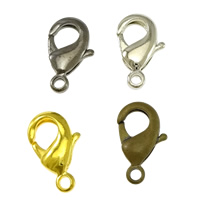 Brass Lobster Clasp plated lead & cadmium free Approx 1mm Sold By Bag