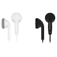 TPE beschalteter Ohrhörer, mit Kunststoff & Messing, Platinfarbe platiniert, für iPhone SAMSUNG & für Mobiltelefon, keine, 3.5mm,1300mm, 5SträngeStrang/Menge, verkauft von Menge
