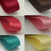 Satin Ribbon, more colors for choice, 15mm, 50m/Bag, Sold By Bag