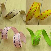 Grosgrain Ribbon, more colors for choice, 9mm, 50m/Bag, Sold By Bag