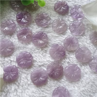 Natural Amethyst Beads, Flower, February Birthstone & different size for choice, Hole:Approx 1mm, Sold By PC