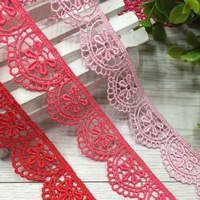 Lace Trim & Ribbon Polyester Flower 25mm Sold By Lot
