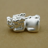 99% Sterling Silver Beads Fabulous Wild Beast plated nickel lead & cadmium free Approx Sold By Lot
