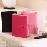 PU Leather Earrings Storage Book Rectangle Sold By Lot