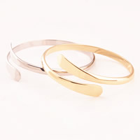 Brass Cuff Bangle, plated, more colors for choice, nickel, lead & cadmium free, 57mm, Inner Diameter:Approx 57mm, Length:Approx 7.5 Inch, 3PCs/Bag, Sold By Bag
