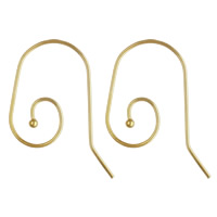 Gold Filled Earring Hook 14K gold-filled nickel lead & cadmium free 0.66mm Sold By Pair