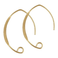 Gold Filled Earring Hook, 14K gold-filled, nickel, lead & cadmium free, 26x17mm, Sold By Pair