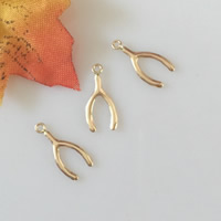 Gold Filled Pendant Wishbone 14K gold-filled nickel lead & cadmium free Approx 1.2mm Sold By PC