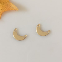 Gold Filled Connector Moon 14K gold-filled & 1/1 loop nickel lead & cadmium free Approx 0.9mm Sold By PC