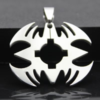 Stainless Steel Pendants, Online Game Character, original color, 33x28mm, Hole:Approx 3-5mm, 3PCs/Bag, Sold By Bag
