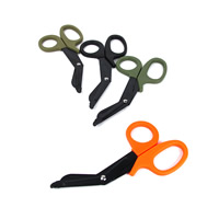Scissors Stainless Steel with PVC Plastic black ionic Sold By Lot