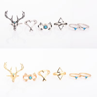 Zinc Alloy Ring Set plated with resin rhinestone & enamel nickel lead & cadmium free 16mm-18mm US Ring .5-8  Sold By Bag