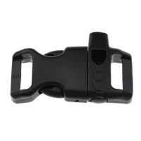 Plastic Side Release Buckle, black, 46x27x9mm, Hole:Approx 14x4mm, 1000PCs/Lot, Sold By Lot