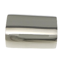 магнитная  застежка  из нержавеющей стали, нержавеющая сталь, Прямоугольная форма, оригинальный цвет, 18x13x8mm, отверстие:Приблизительно 10x5mm, 10ПК/Лот, продается Лот