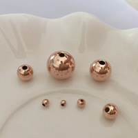 Gold Filled Beads Round 14K rose gold-filled nickel lead & cadmium free Sold By PC