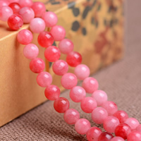 Karneolstein Perle, rund, natürlich, verschiedene Größen vorhanden, Grade AAAAAA, Bohrung:ca. 1mm, verkauft per ca. 14.3 ZollInch Strang