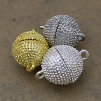 Zinc Alloy Magnetic Clasp plated & single-strand nickel lead & cadmium free Approx 2mm Sold By Lot