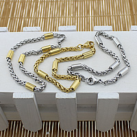 Stainless Steel Jewelry Bracelet plated wheat chain 4mm Length Approx 8.5 Inch Sold By Lot