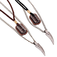 Männer Halskette, Gewachste Nylonschnur, mit Zinklegierung, plattiert, Twist oval & für den Menschen & 2 strängig, keine, 3mm, verkauft per ca. 15 ZollInch Strang