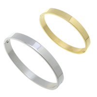 Stainless Steel Bangle plated Sold By PC