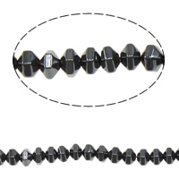 Nicht-magnetische Hämatit Perlen, Non- magnetische Hämatit, verschiedene Größen vorhanden, Bohrung:ca. 1mm, Länge:ca. 16 ZollInch, verkauft von Menge