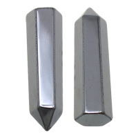 Non-magnetické Hematitové, Non-magnetický hematit, bez otvoru, 9x33mm, 50PC/Lot, Prodáno By Lot