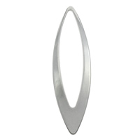Acero inoxidable Linking Ring, Ojo de Caballo, color original, 15x53x1.50mm, agujero:aproximado 40.9x9mm, 100PCs/Bolsa, Vendido por Bolsa