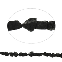 Natürliche Lava Perlen, Klumpen, 12x13x11mm-15x26x15mm, Bohrung:ca. 1mm, Länge:ca. 15.5 ZollInch, 10SträngeStrang/Tasche, ca. 25PCs/Strang, verkauft von Tasche