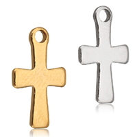 Stainless Steel Extender Chain Drop Cross plated Approx 1.4mm Sold By Bag