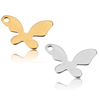 Stainless Steel Extender Chain Drop Butterfly plated Approx 1.5mm Sold By Bag