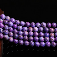 Sugilite Beads Round Approx 1mm Sold Per Approx 15.3 Inch Strand