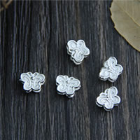 Perles en argent sterling 925, papillon, 6x4.70mm, Trou:Environ 0.8mm, 30PC/lot, Vendu par lot