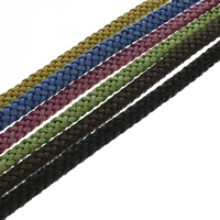 Leather Cord, PU Leather, more colors for choice, 5x10mm, 50m/Lot, Sold By Lot