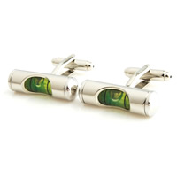 Cufflinks Brass with Resin platinum color plated nickel lead & cadmium free Sold By Lot