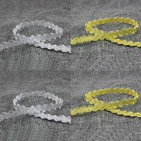 Lace Trim & Ribbon Polyester 8mm Sold By Lot