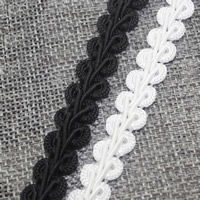Lace Trim & Ribbon Polyester 10mm Sold By Lot