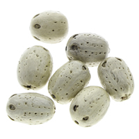 Buddhistische Perlen, Bodhi, oval, originale Farbe, 16x21mm-17x23mm, Bohrung:ca. 1.5mm, 500PCs/Tasche, verkauft von Tasche