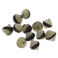 Perles de bouddhistes, Bodhi, couleur originale, 12x12mm-14x14mm, Trou:Environ 1.5mm, 200PC/sac, Vendu par sac
