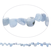 Gemstone Chips Aquamarine Nuggets natural March Birthstone - Approx 1.5mm Approx Sold Per Approx 15.5 Inch Strand