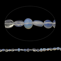 Sea Opal Beads, Nuggets, natural, 8x4mm-9x11x7mm, Hole:Approx 1mm, Approx 45PCs/Strand, Sold Per Approx 15.5 Inch Strand