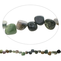 Chips de pierres précieuses, agate indienne, pepite, naturel, 7x10mm-10x12x8mm, Trou:Environ 1mm, Environ 58PC/brin, Vendu par Environ 15.5 pouce brin
