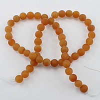 Red Aventurine Beads, Round, natural, different size for choice & frosted, Hole:Approx 1-2mm, Length:Approx 15.5 Inch, Sold By Lot