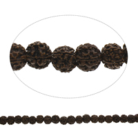 Buddha Beads Rudraksha Round original color 17-19mm Approx 2.5mm Length Approx 15.5 Inch Approx Sold By Bag