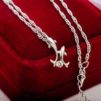 Zinc Alloy Animal Pendants Dolphin platinum color plated with rhinestone lead & cadmium free 17mm Approx 2-3mm Sold By PC