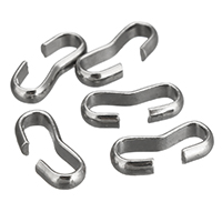 Stainless Steel Quick Link Connector, original color, 10x4.50x2mm, 5000PCs/Lot, Sold By Lot